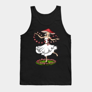 Hippie Magic Mushroom Tank Top